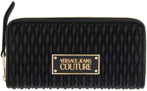 gianni versace wallet in womens wallets|versace jeans couture wallet.